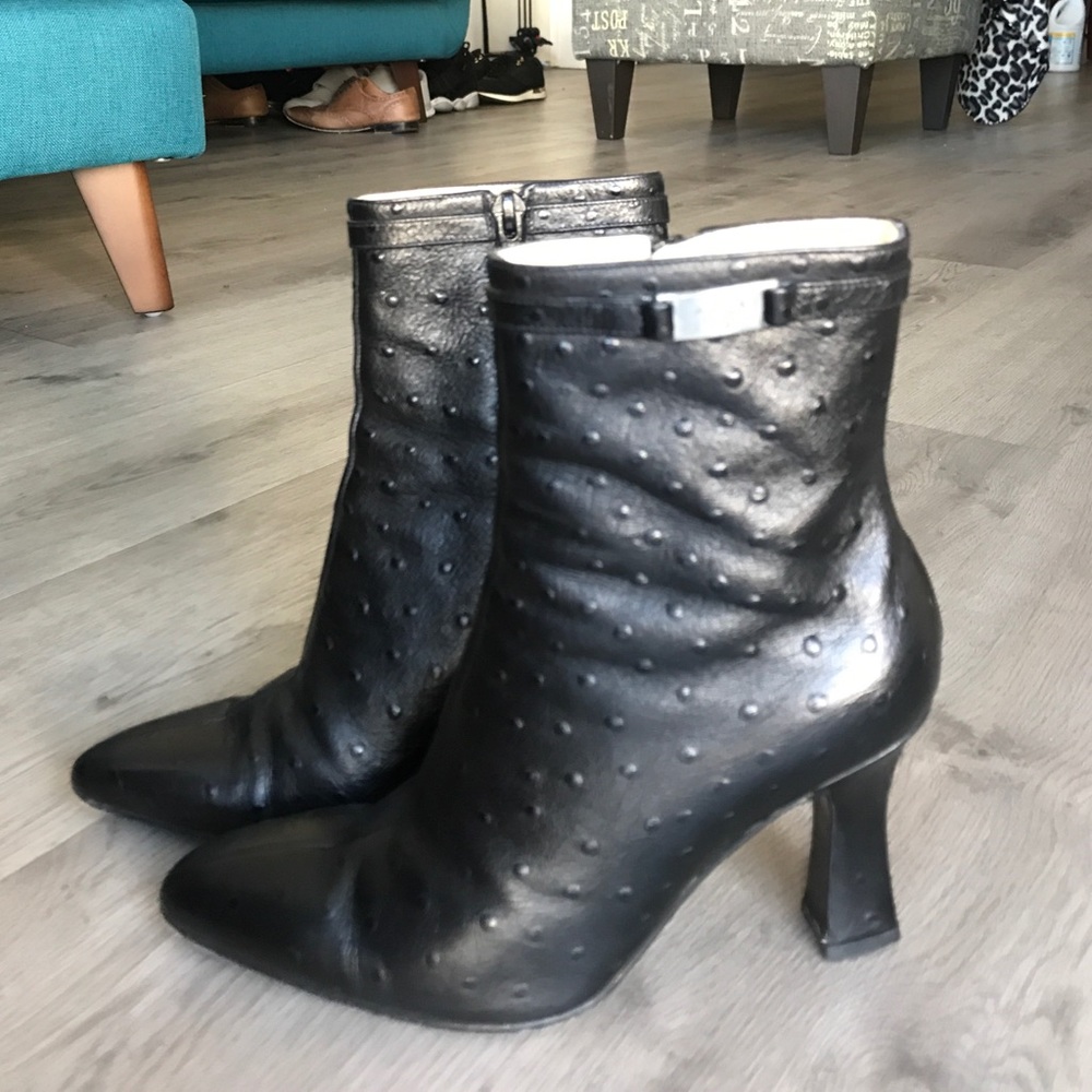 Gianni Versace Vintage Ankle Heels Boots
